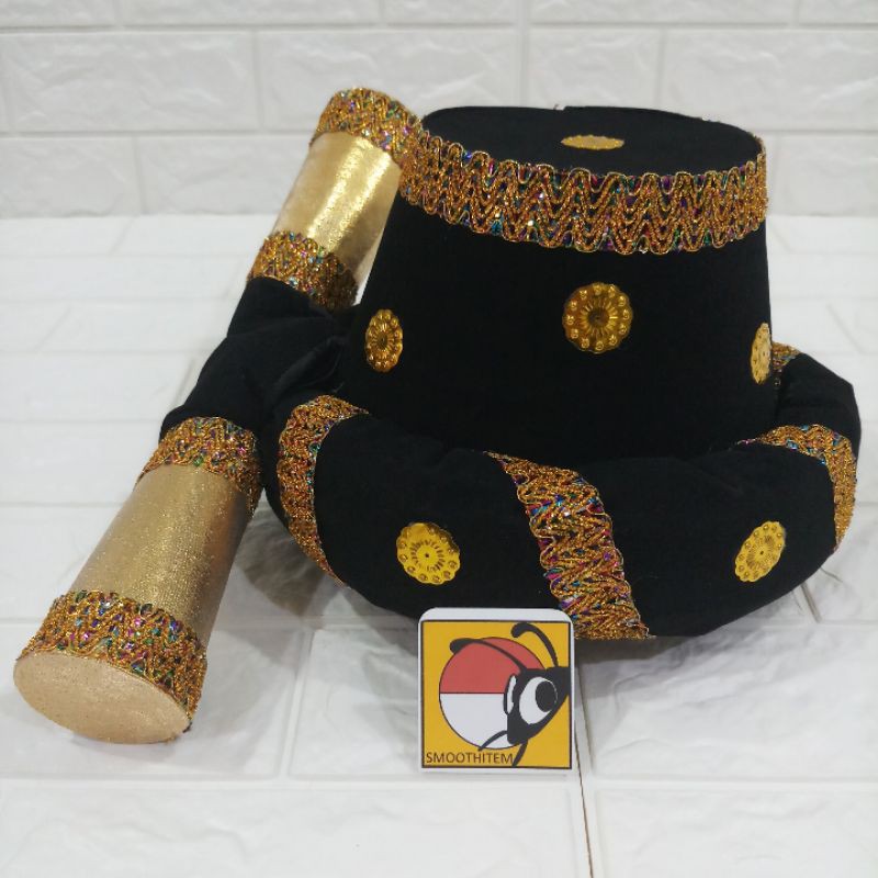 TOPI ADAT BATAK BULANG ADAT MANDAILING DEWASA