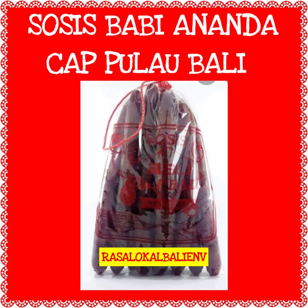 

SOSIS BABI ANANDA500GR, SOSIS CAP PULAU BALI, SOSIS BABI, SOSIS NON HALAL