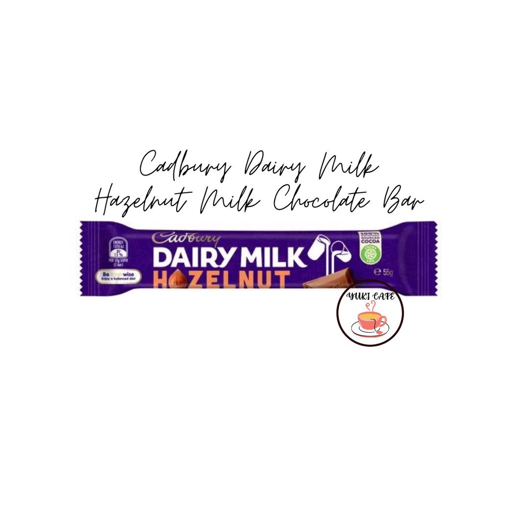 

COKELAT - CADBURY DAIRY MILK HAZELNUT MILK CHOCOLATE BAR