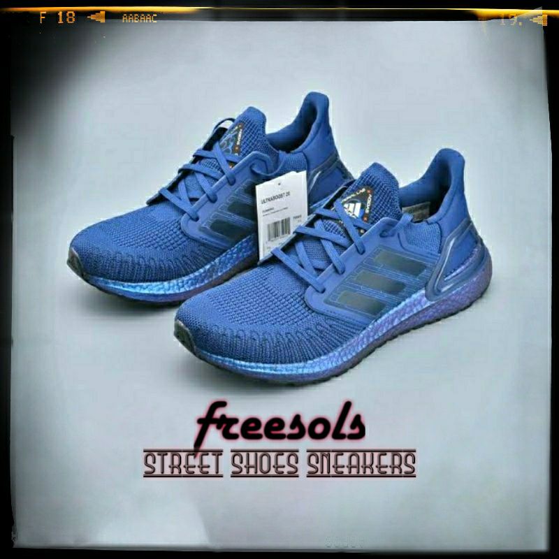 Adidas Ultraboost 20 x ISS National Lab "Indigo Tech/Navy"