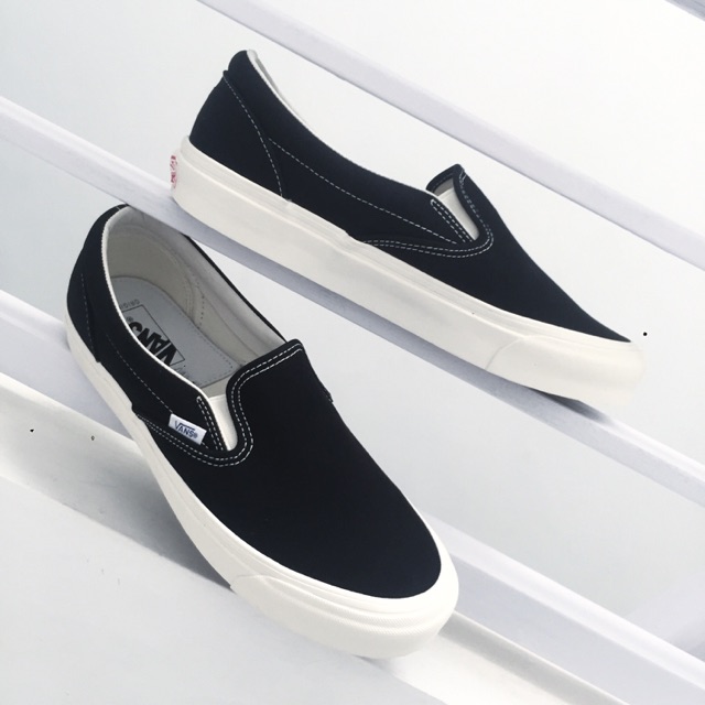 Vans Slip On Vault OG Black White