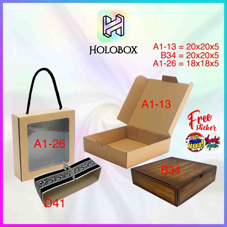 

KOTAK KUE|CAKE|KADO|HAMPERS|MURAH|SERBAGUNA|DUS|BOX|PACKAGING|A1-26