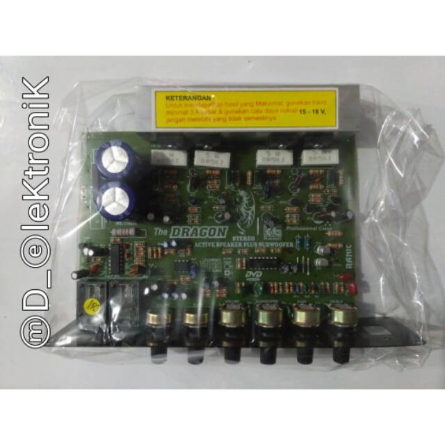 Stereo Kit speaker aktif 1600 watt