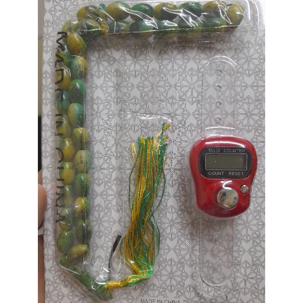 Tasbih Digital 2 in 1 Tasbih digital set Murah