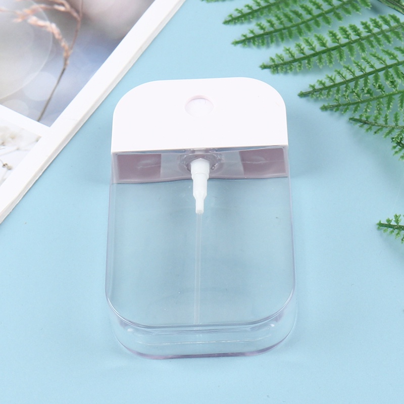 【Theredsunrisesiwy.id】50ML Card Shape Perfume Spray Refillable Empty Bottle Flat Type Atomizer