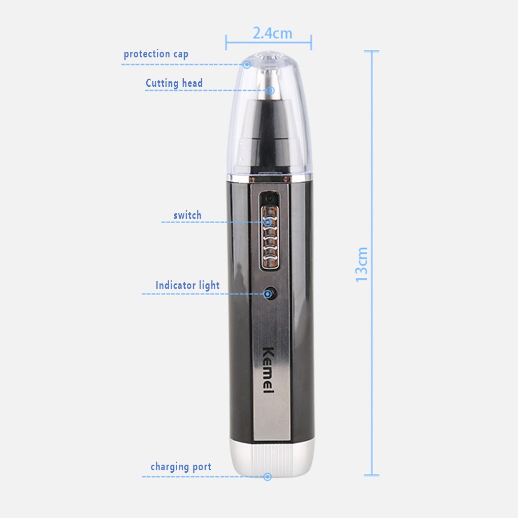 Kemei 4 In 1 Rechargable Men S Shaver Electric Ear Nose Cutter