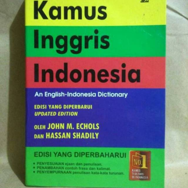Kamus Bahasa Inggris John M Echols