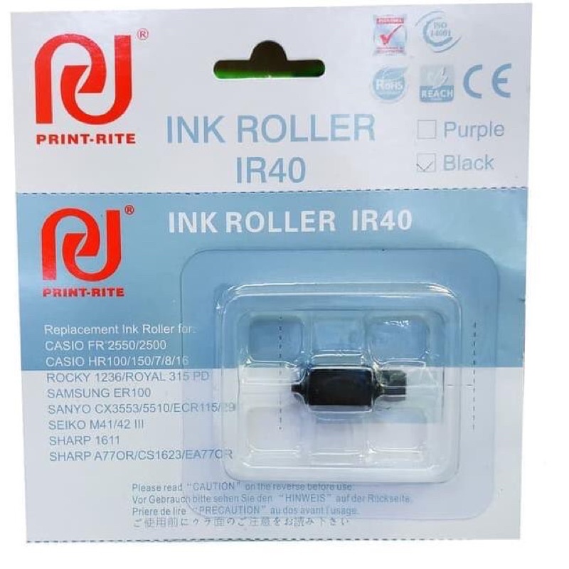 

TINTA KALKULATOR/INK ROLLER IR-40 (BLACK)