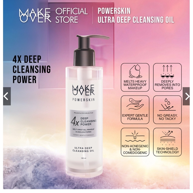 Make Over Powerskin Ultra Deep Cleansing Oil 190 ml