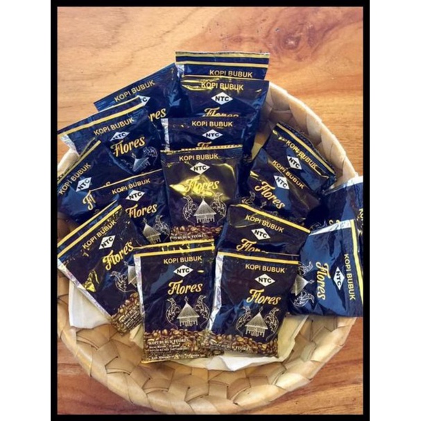 

Kopi Flores NTC 10 gram x 10 sachet khas Flores Manggarai Labuan Bajo