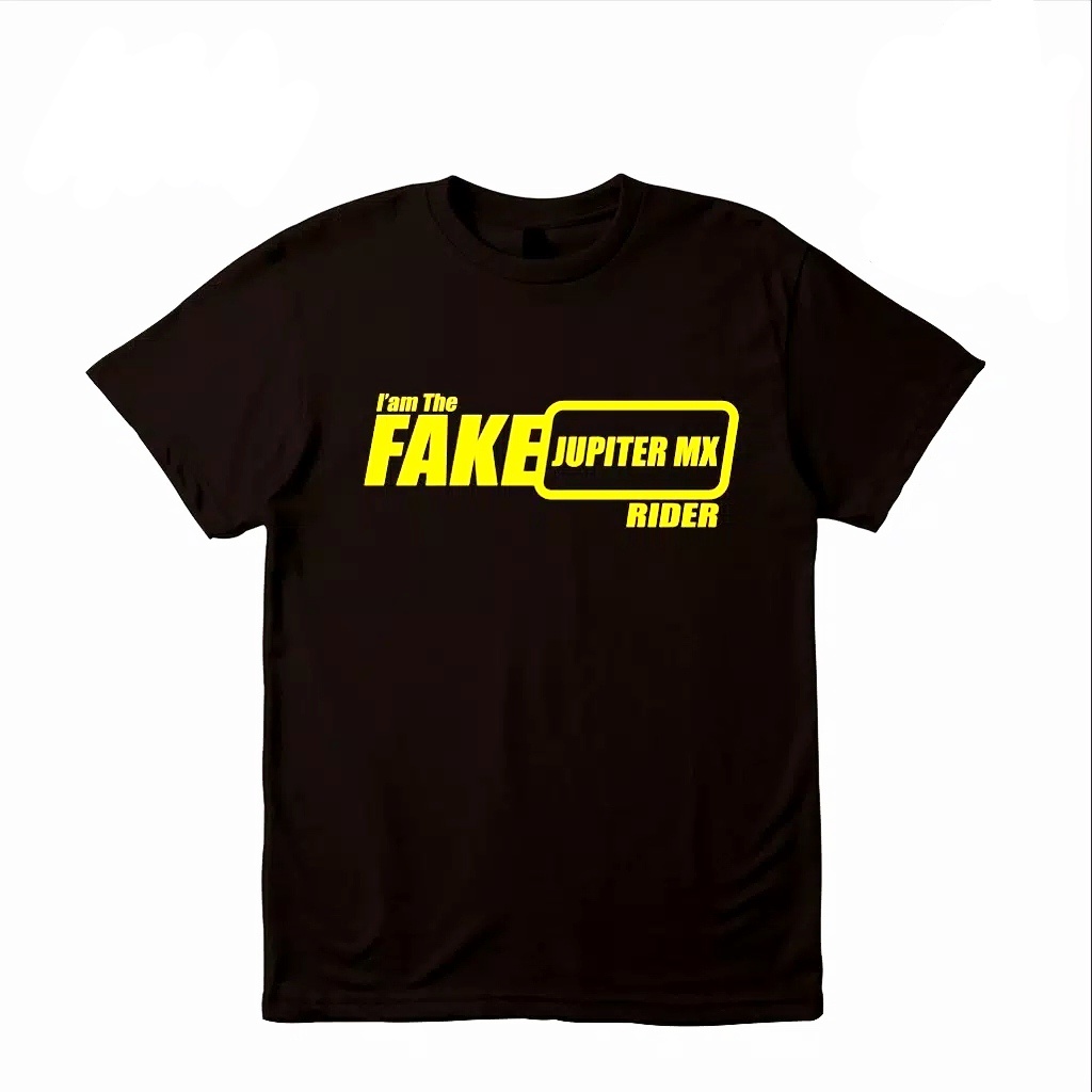 T-Shirt Kaos Fake Jupiter MX / kaos yamaha jupiter mx