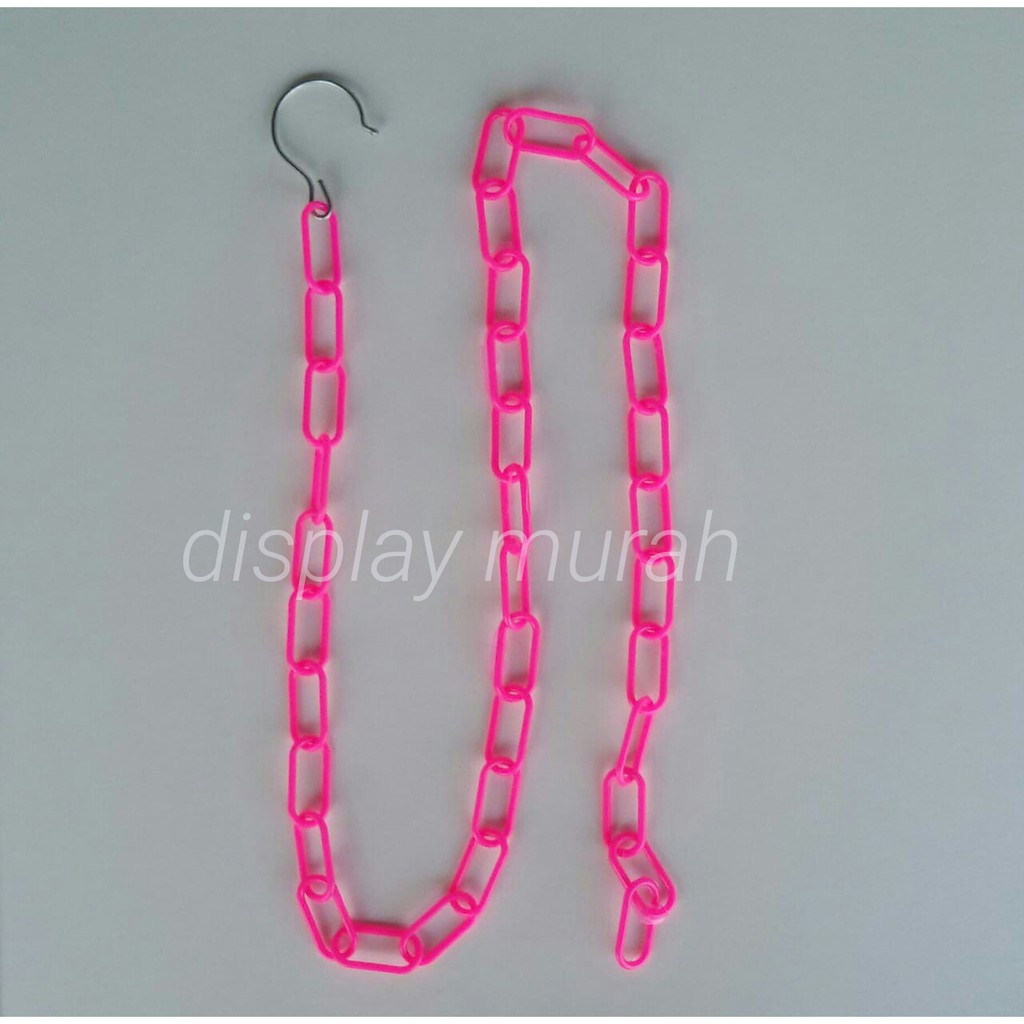 Hanger rantai plastik Gantungan Baju Rantai Baju-BH