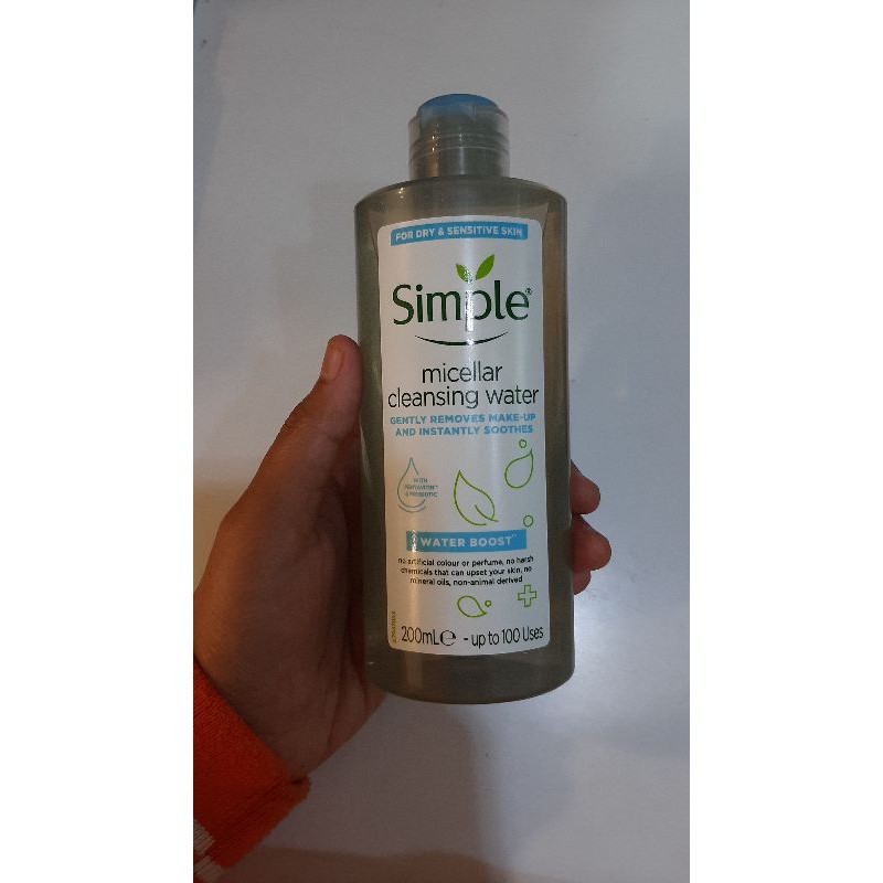 Simple Micellar Water Boost 200ml