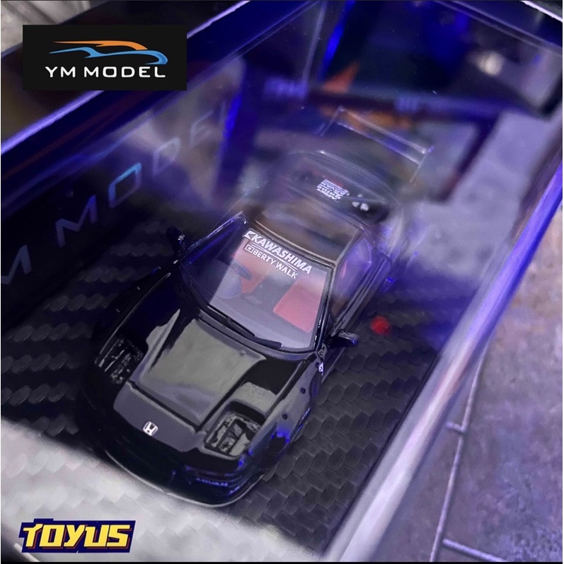 YM MODEL - HONDA NSX LIBERTY WALK LBWK BLACK