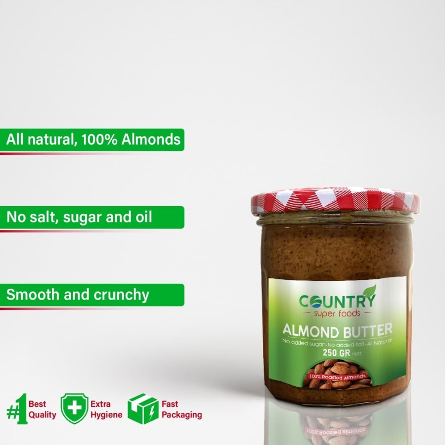 

[ 250 gr ] Almond Butter / Selai Almond