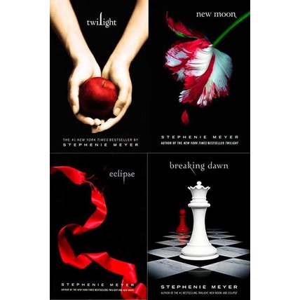 [ENGLISH] BUKU NOVEL STEPHENIE MEYER 6 SERIES - TWILIGHT - NEW MOON - ECLIPSE - BREAKING DAWN - LIFE AND DEATH - TWILIGHT SAGA [ORIGINAL]