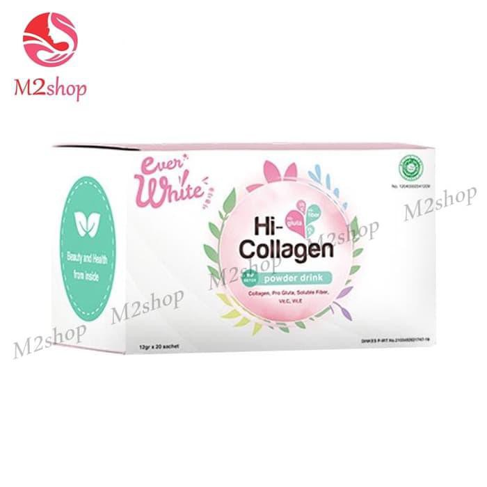 100% ORI HI COLLAGEN EVERWHITE EVERWHITE HI-COLLAGEN DRINK ORIGINAL 