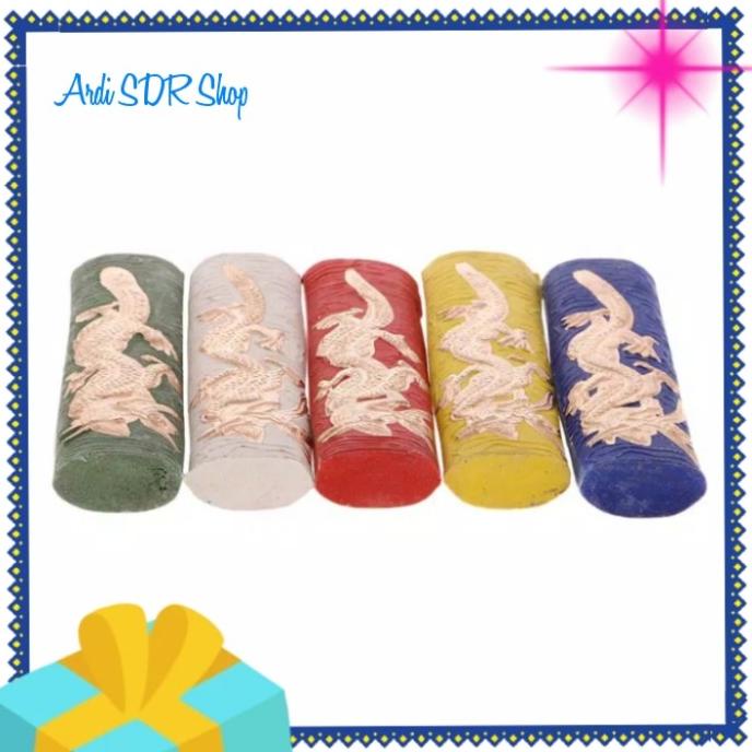 

[[COD]] Tinta China Kaligrafi Cina Batangan Padat Ink Stick 5 Warna SET OBRAL Kode 1272