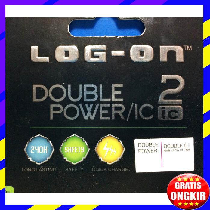 ACC HP BATERAI LOG ON SAMSUNG GALAXY YOUNG S6310 BATERAI ORIGINAL DOUBLE POWER