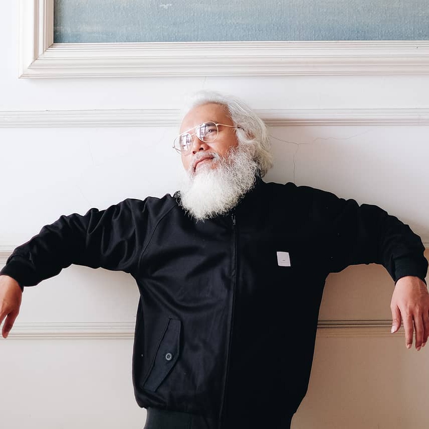 UNKL347 Jaket Pria Windbreaker Warna Hitam Patch QUIXX