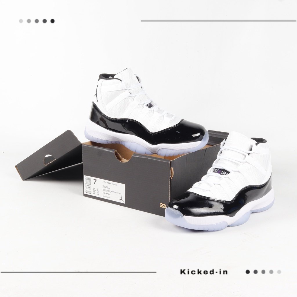 Sepatu Nike Air Jordan 11 Retro Concord White