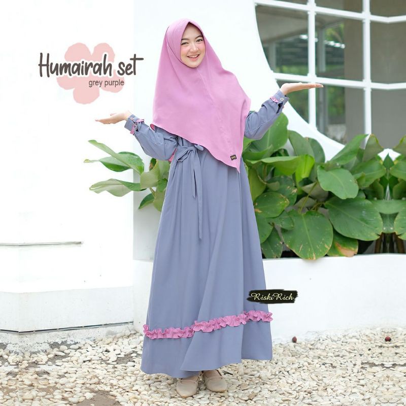 Gamis Humairah Set by Riski Rich