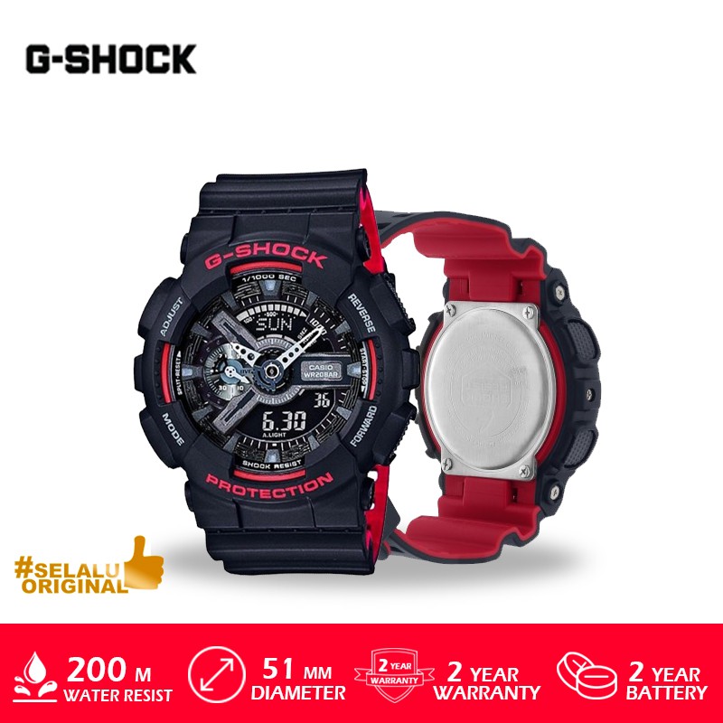 Casio G-Shock GA-110HR-1ADR/GA110HR1ADR/GA-110HR Original