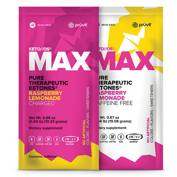 KETO//OS Max Raspberry Lemonade (caffeine/no caffeine)