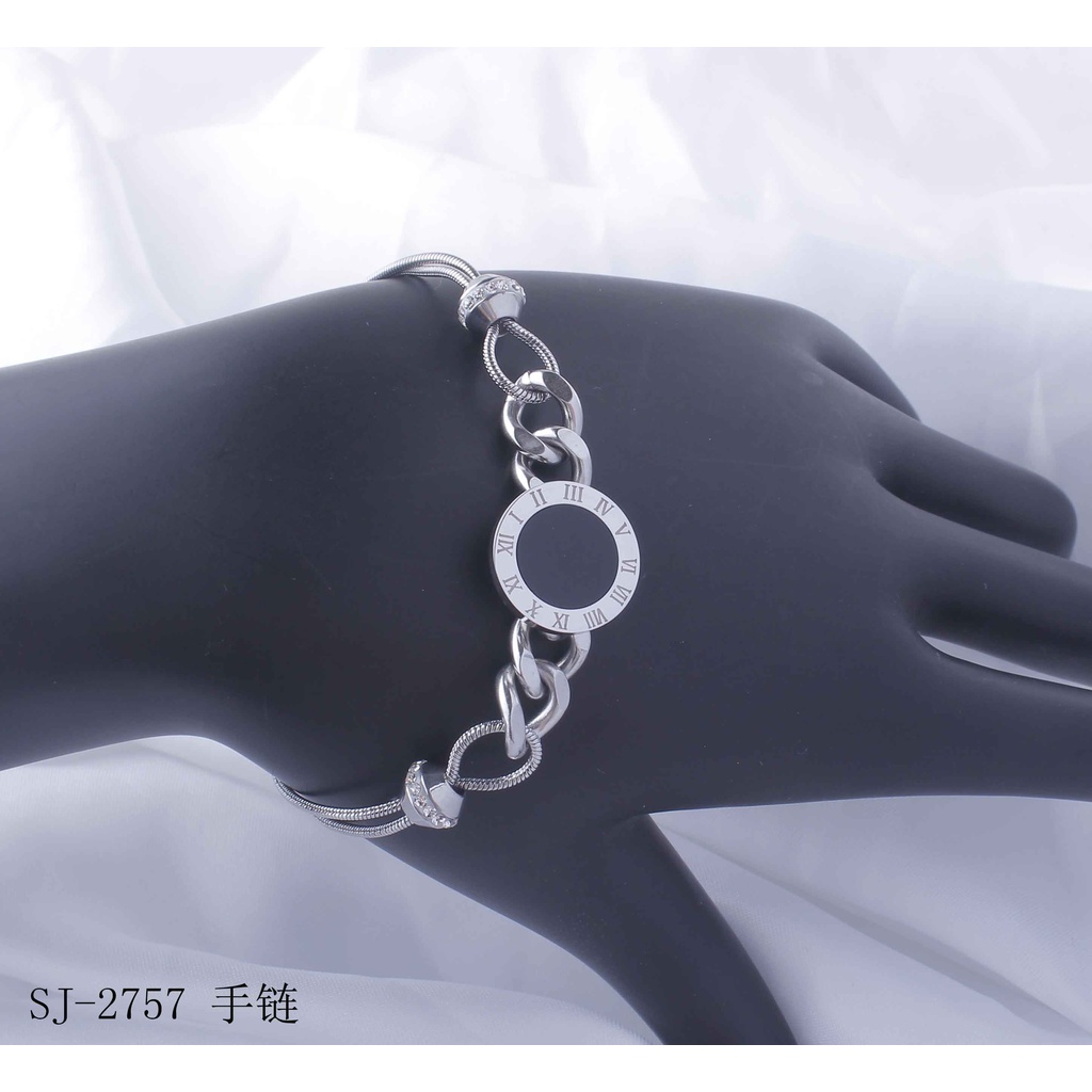 Gelang Titanium Permata Perhiasan Fashion 3327/2757