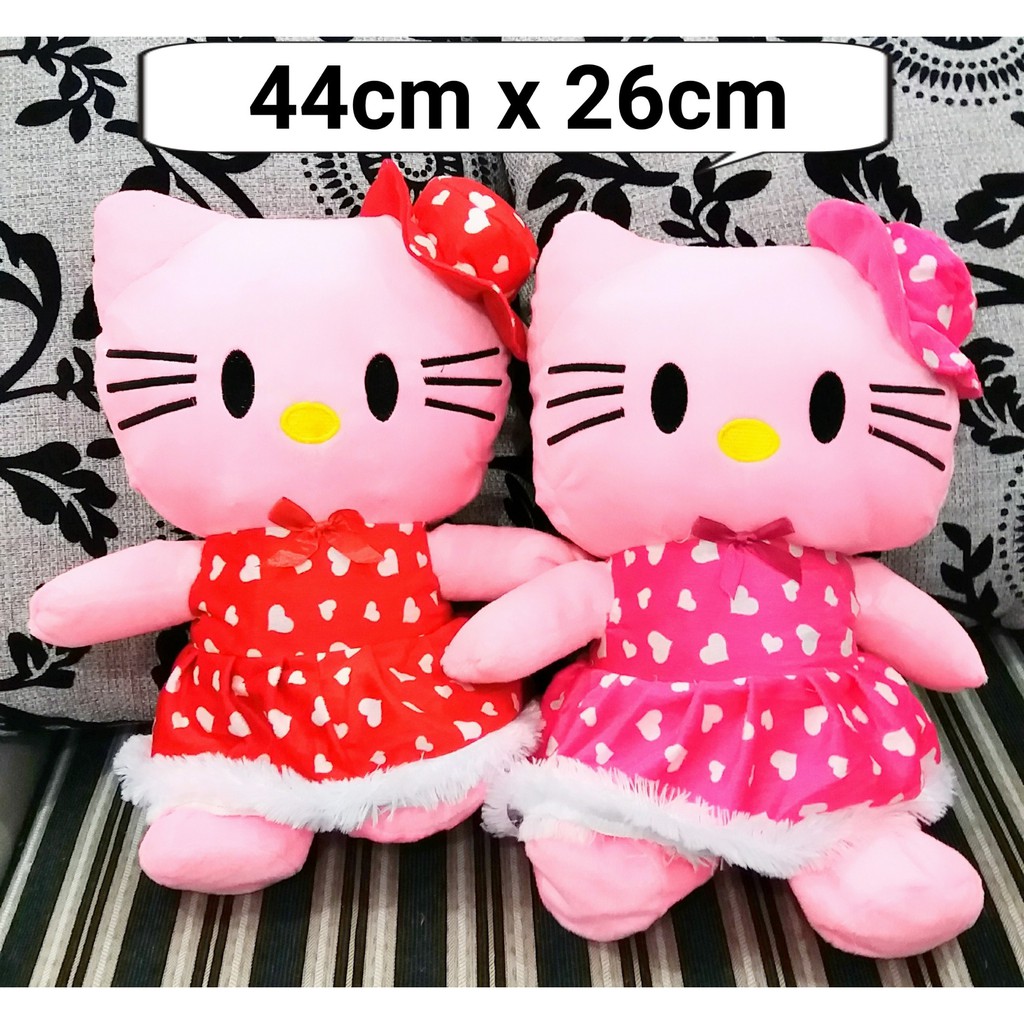 BONEKA HELLO KITTY PINK TOPI