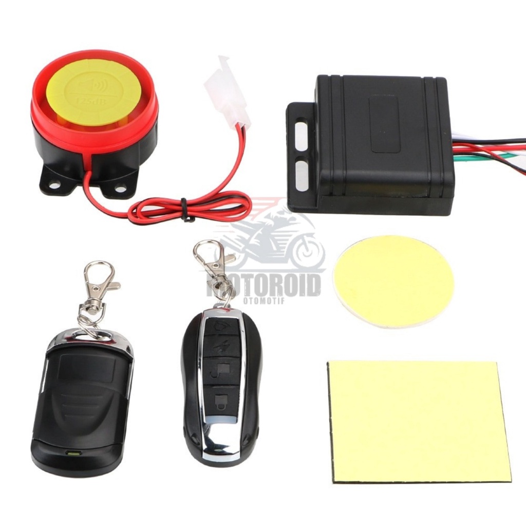 Remote Alarm Xcase Universal Anti Thief 128dB System motorcycle Maling