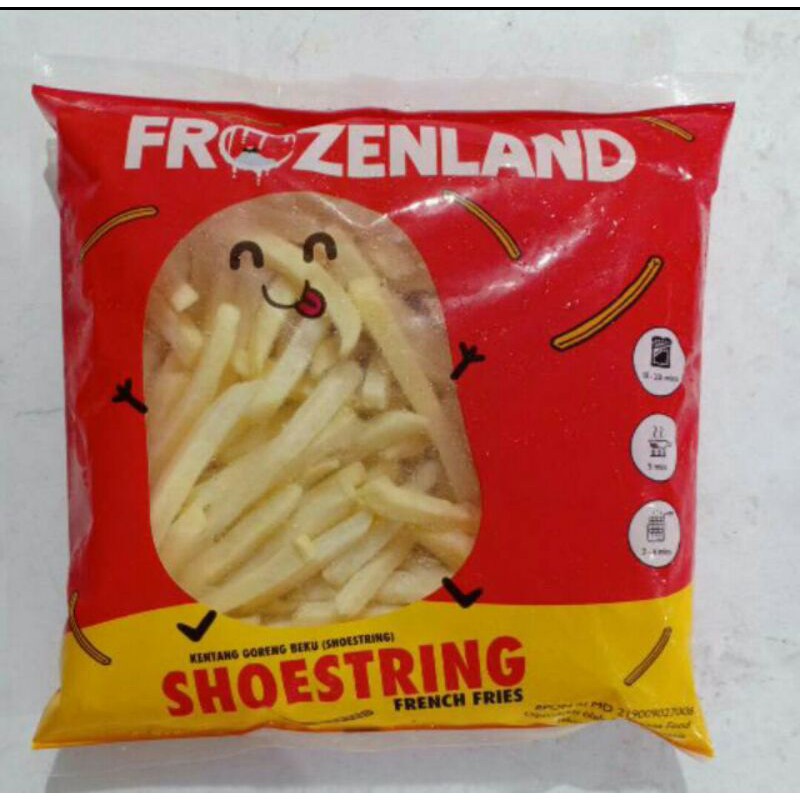 

Frozenland shoestring 500gr