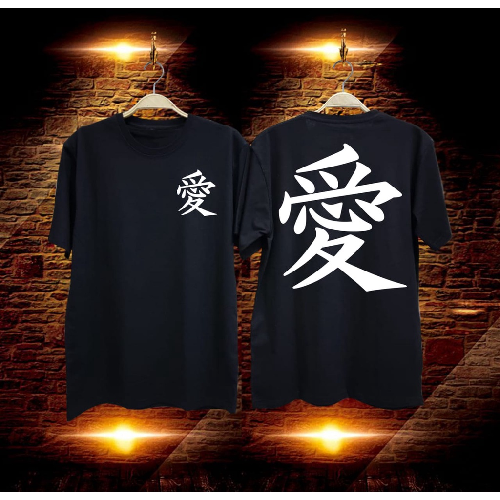 RENGOKU CLOTHES-BAJU KAOS DISTRO AKSARA AI/KAOS SAMURAI KEREN/KAOS SAMURAI PUTIH/KAOS SAMURAI TERBAR