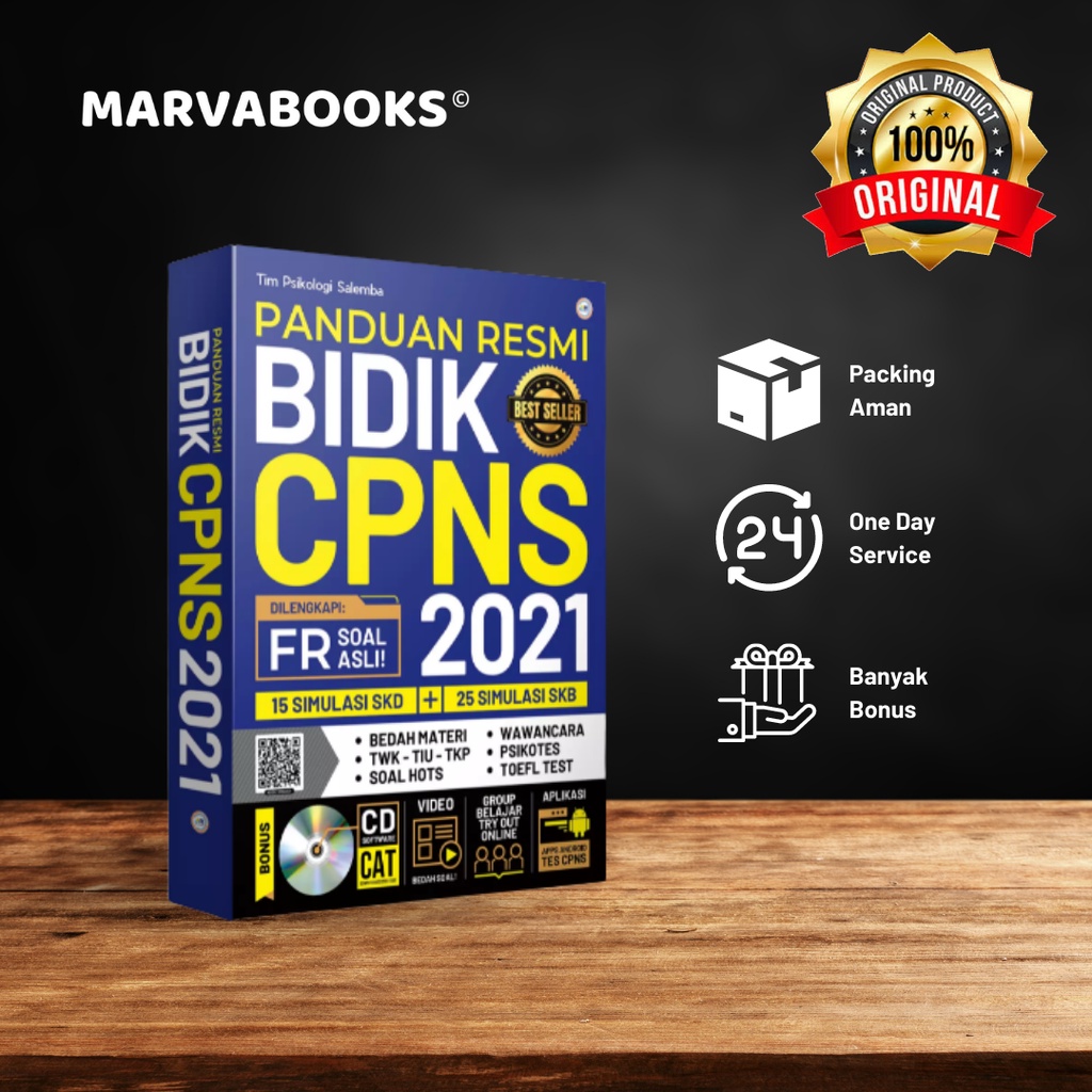 Buku Panduan Resmi Bidik Cpns 2021 Original Gramedia