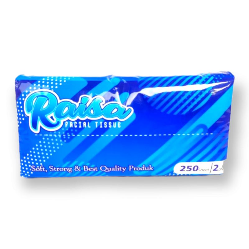 Raisa Facial Tissue Soft &amp; Strong 250 Sheet