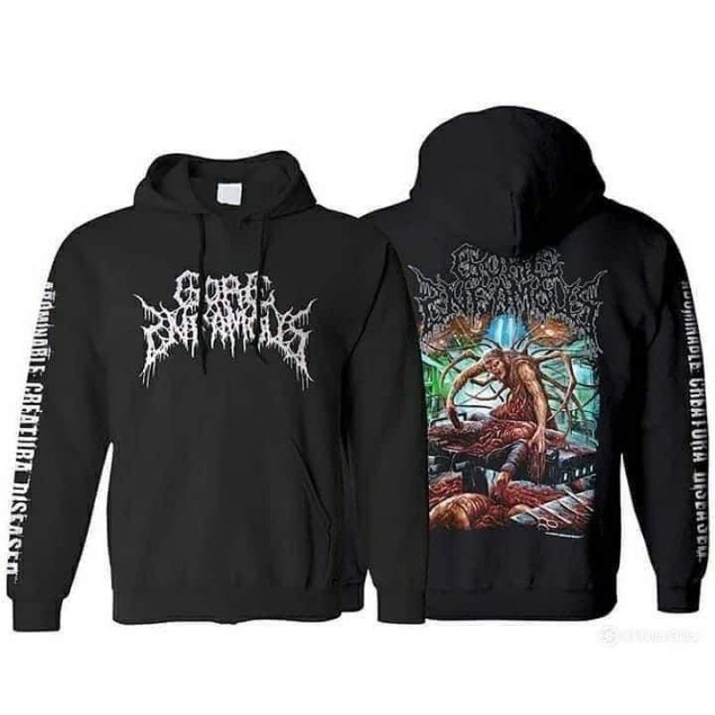 *Availble*Hoodie Gore Infamous*Abominable Creature Disease*
