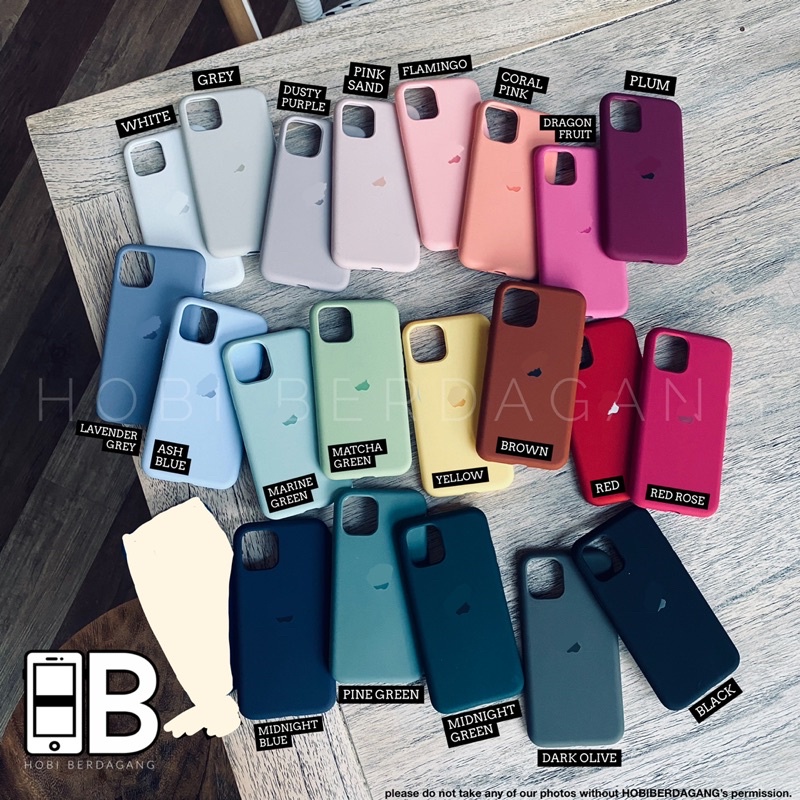 FULL COVER Silicone Premium Case for iPhone 15 , 15 PLUS , 15 PRO , 15 PRO MAX