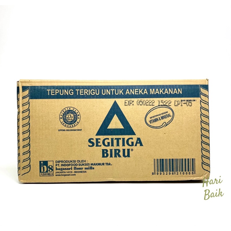 

Terigu Segitiga biru transparan 1kg