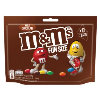 

M&M Milk Chocolate Fun Size (13 sachet)