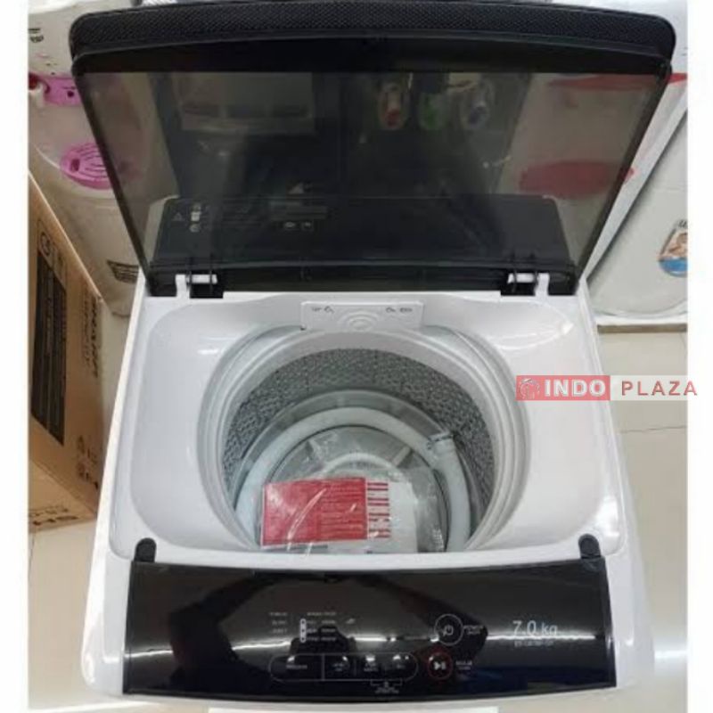 MESIN CUCI 1 TABUNG 7 KG / 7KG SHARP ES-G876P-GY QUICK WASH