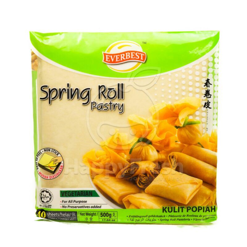 

everbest spring roll pastry 8.5 inch