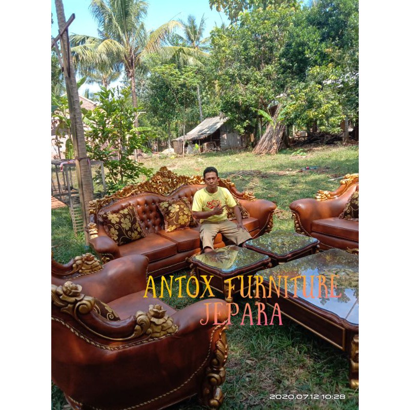 kursi tamu jati ukiran mebel jepara/kursi sofa tamu jati furniture Jepara