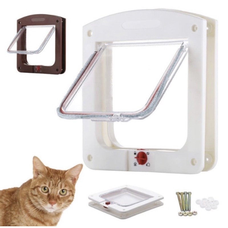 Pintu Anjing Kucing Big Cat Small Dog Medium Pet Kecil Door Flap Mate