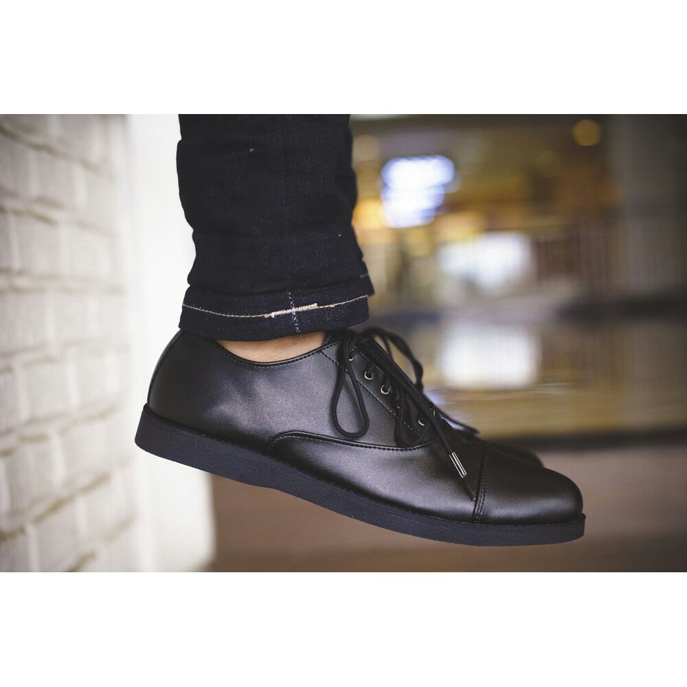 sepatu formal oxport black / volkerfootwear