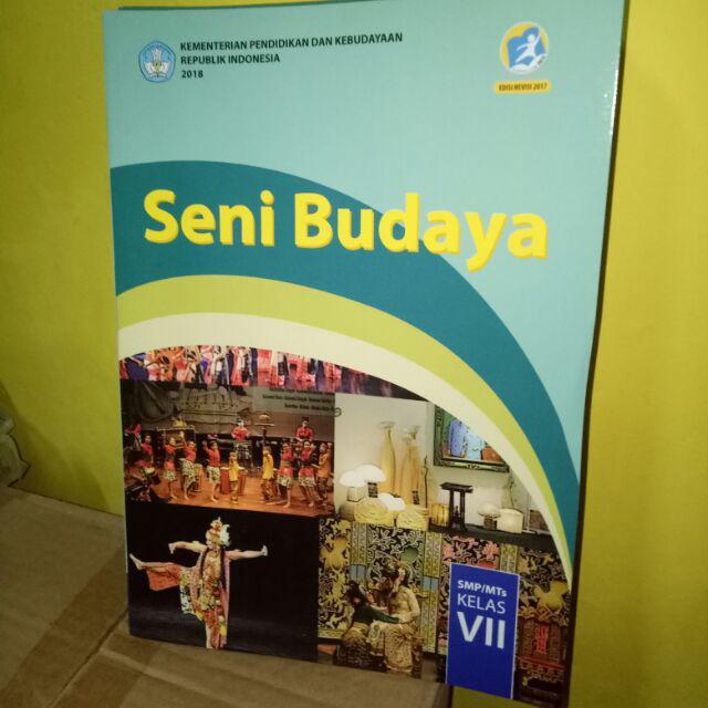 Harga satuan buku siswa dikbud k13 smp kelas 7 smtr 1 dan 2 edisi revisi terbaru-Seni busaya