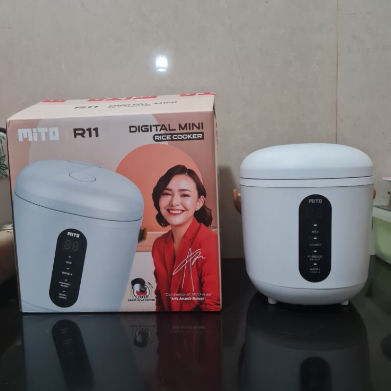 Rice Cooker Digital Mito R11 WOOD series Kapasitas 0.5 Liter - ORIGINAL GARANSI RESMI