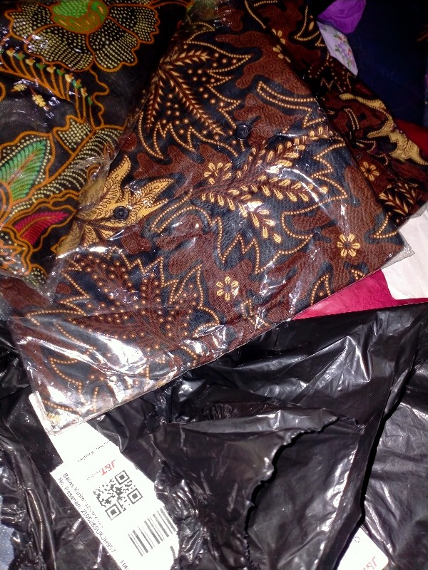 Batik Pria Anak Laki Laki Modern Cowok Cople Lengan Panjang Bahan Katun Prima Adem Dan Halus