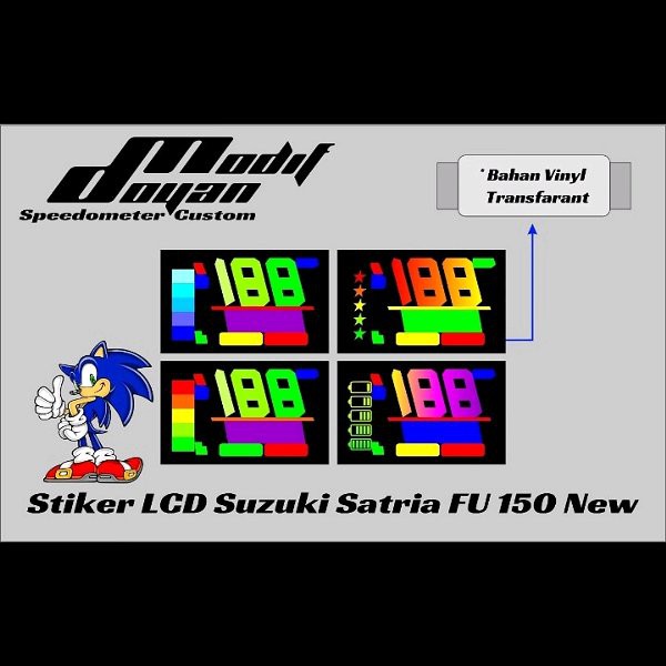 Speedometer Custom satria FU 1 set
