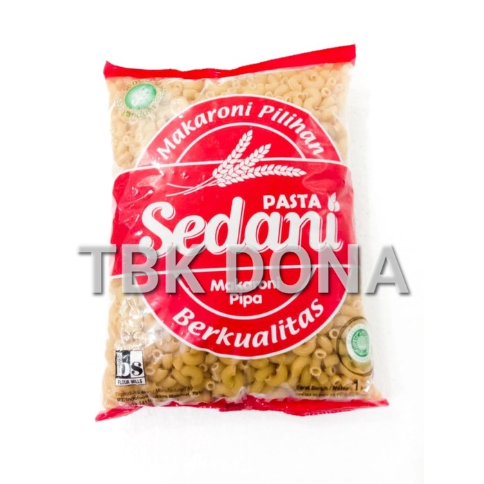 

pasta-aneka- sedani makaroni pipa 1 kg murah / sedani makaroni pipa rebus 1 kg -aneka-pasta.