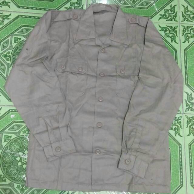 baju pdl sus jatah polri | polisi | baju pembina pramuka | seragam pembina pramuka size M .L XL XXL